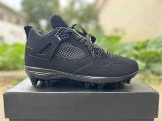 Authentic Air Jordan 4 Black