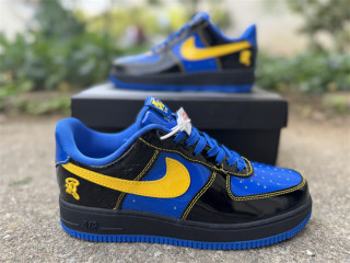 Authentic Nike × Central Cee Air Force 1 Low SP Blue/Yellow/Black