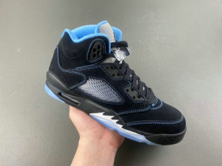 Authentic Air Jordan 5 GS Black/University Blue