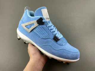 Authentic Air Jordan 4 University Blue/Grey